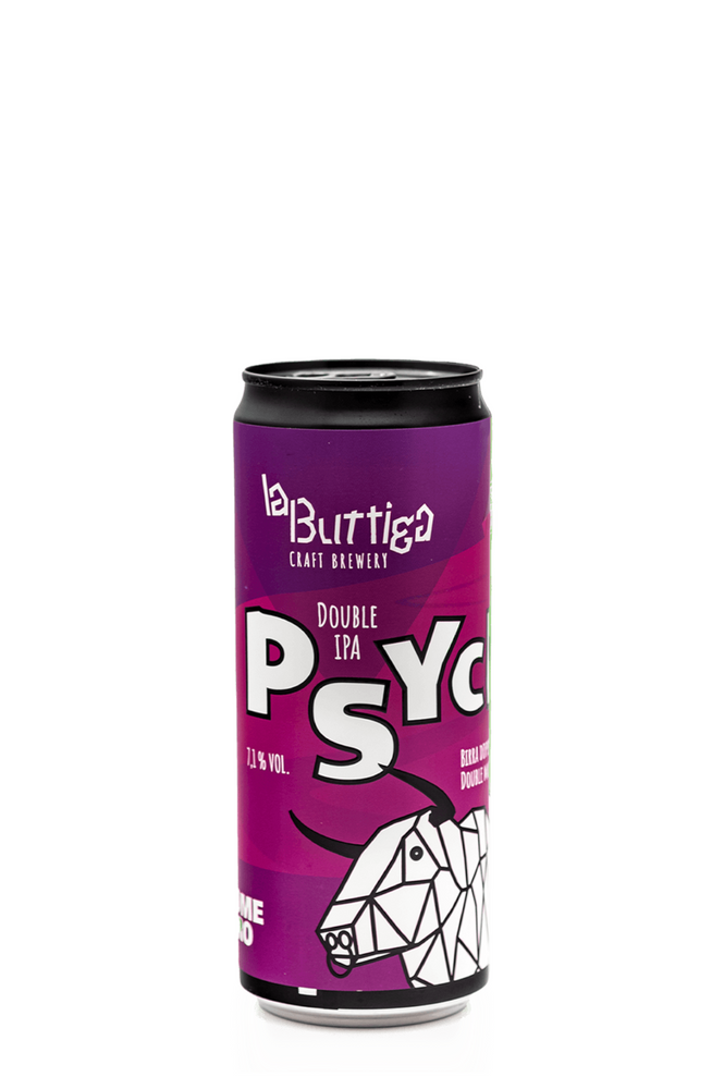 Psycho IPA latt. - La Buttiga, cl 33 x 20 lattine