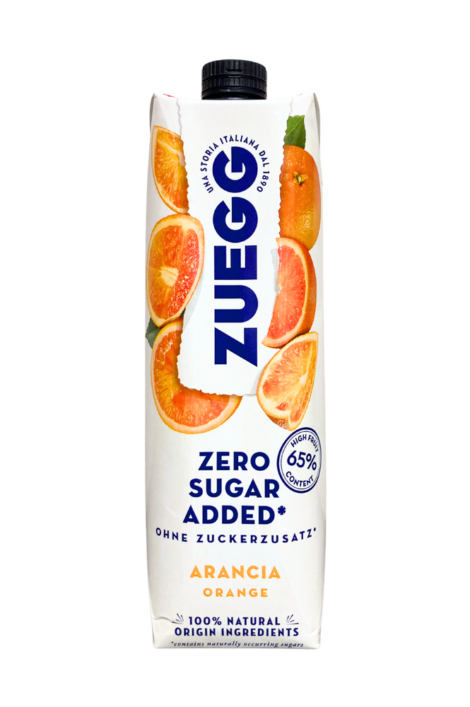 Arancia Senza Zuccheri aggiunti - Zuegg, 1L