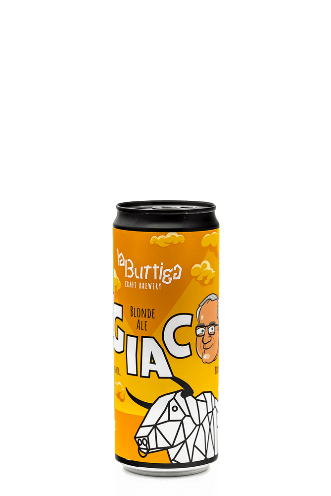 Giacobazzi Blonde Ale - La Buttiga, cl 33 x 20 lattine